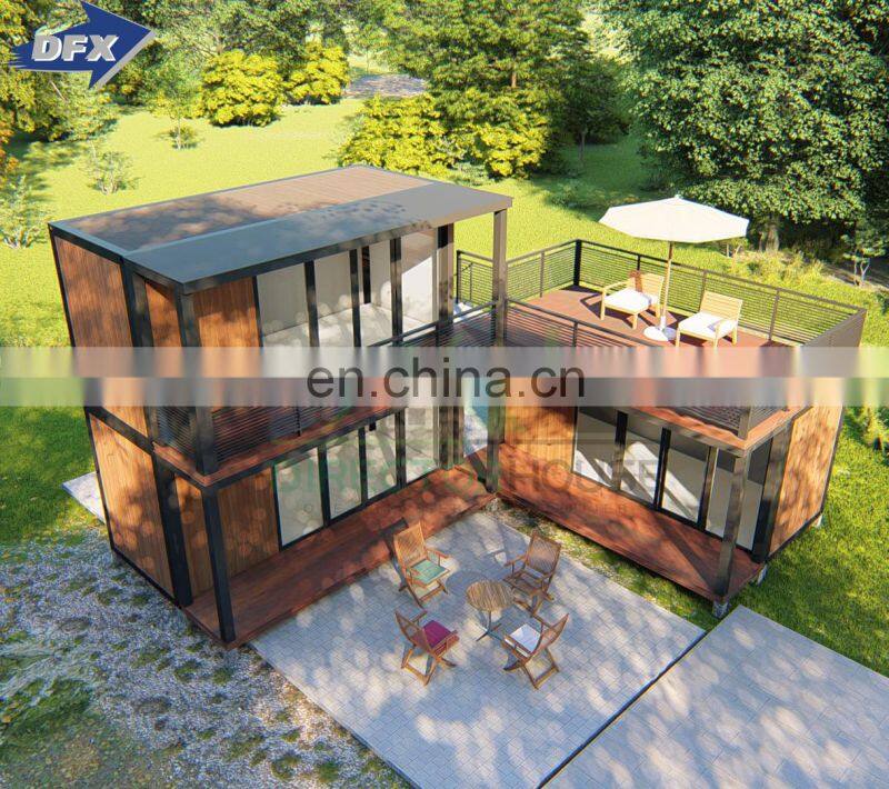 Shipping Container 40ft living house prefab villa prefab houses portable module container house