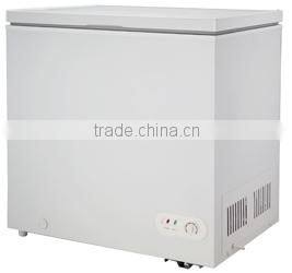 Household and commercial used 300 liter deep freezer with top open door
