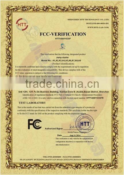 Emergence 2in 1 power bank car Jump Start with LED light