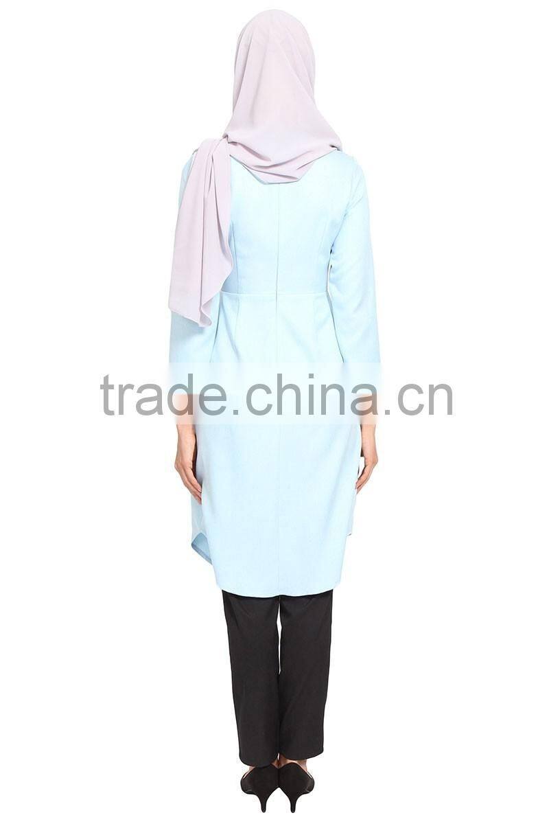 New Fashion muslim blouse fashion women blouse lady blouse