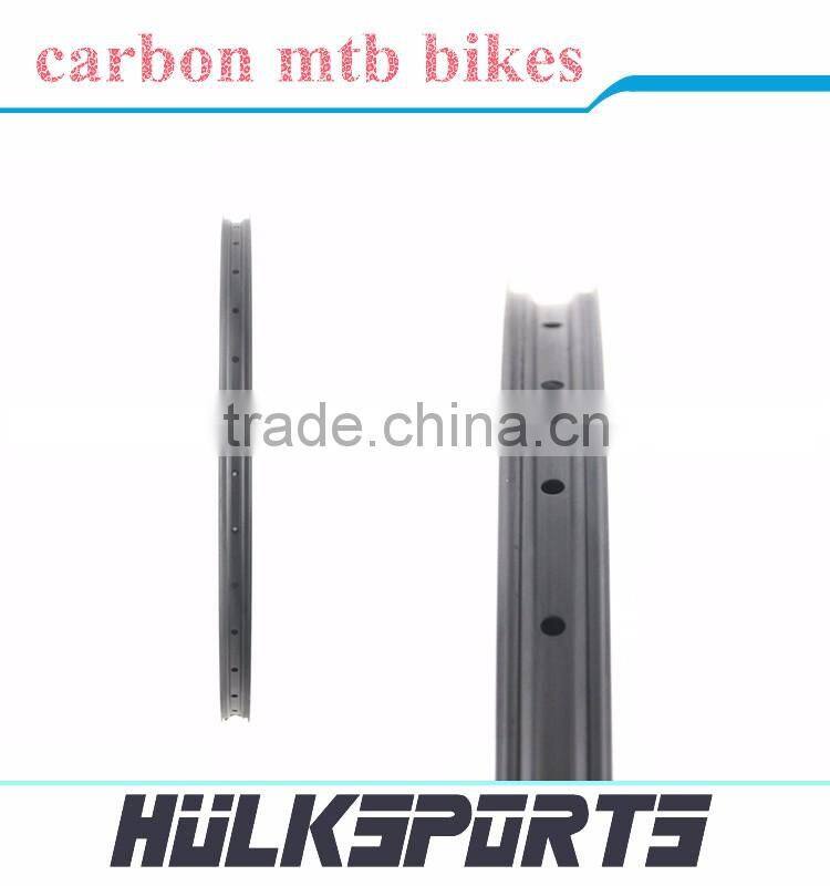 29er tubeless rim carbon fiber T700 MTB wheelset all mountain bicycle rims 35mm width carbon fiber hulksports bike MTB wheels