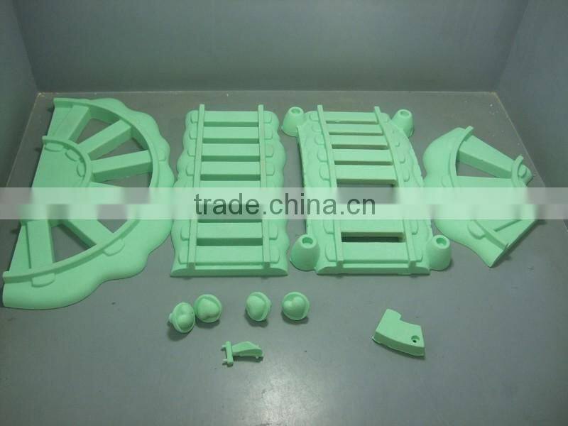 Silica-mode custom plastic parts