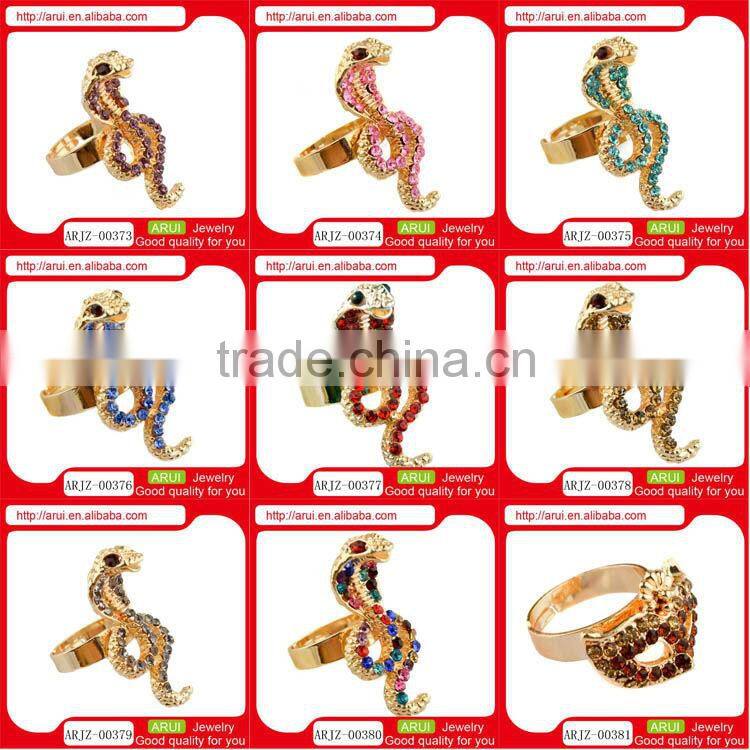 fashion jewelry rings rhinestone nepal snake finger ring china manufacturer