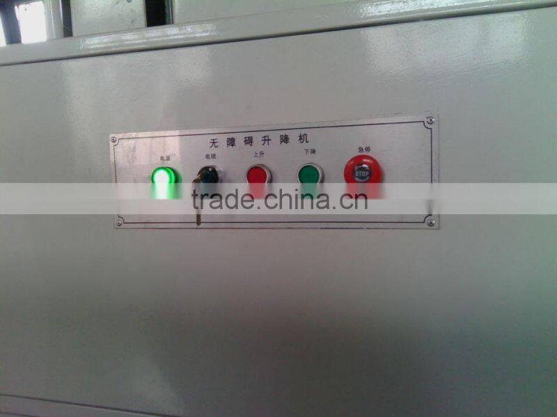 Chinese factory supply the disabled wheelchair lift/vertical access wheelchair lifter