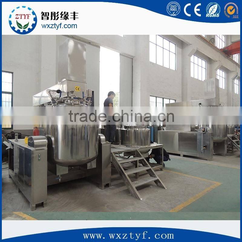 304 stainless steel jacketed high intensity mixer/disperser/homogenizer/emulsifier