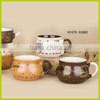 Porcelain Ceramic Type and Mugs Drinkware Type Hunan ceramic mug