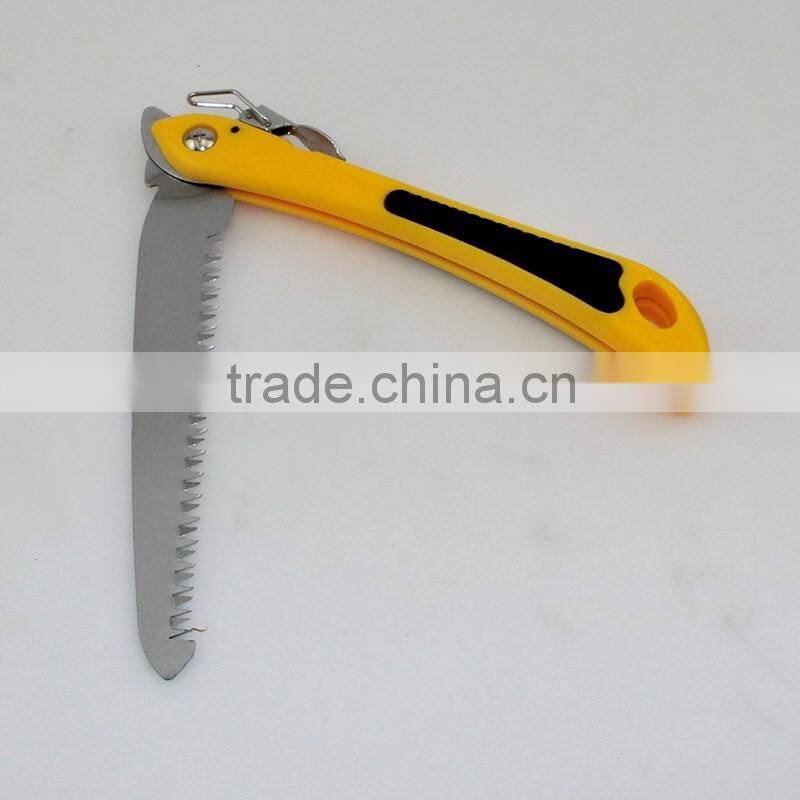 BS-FS071 carbon steel TPR handle Folding saw Garden pruning saw