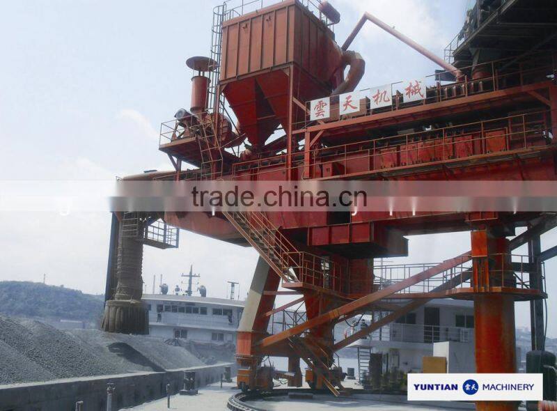 bulk material ship loader system