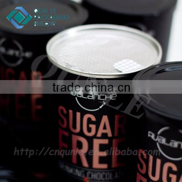 Cylindrical Instant Coffee Paper Composite Paper Tube Cans