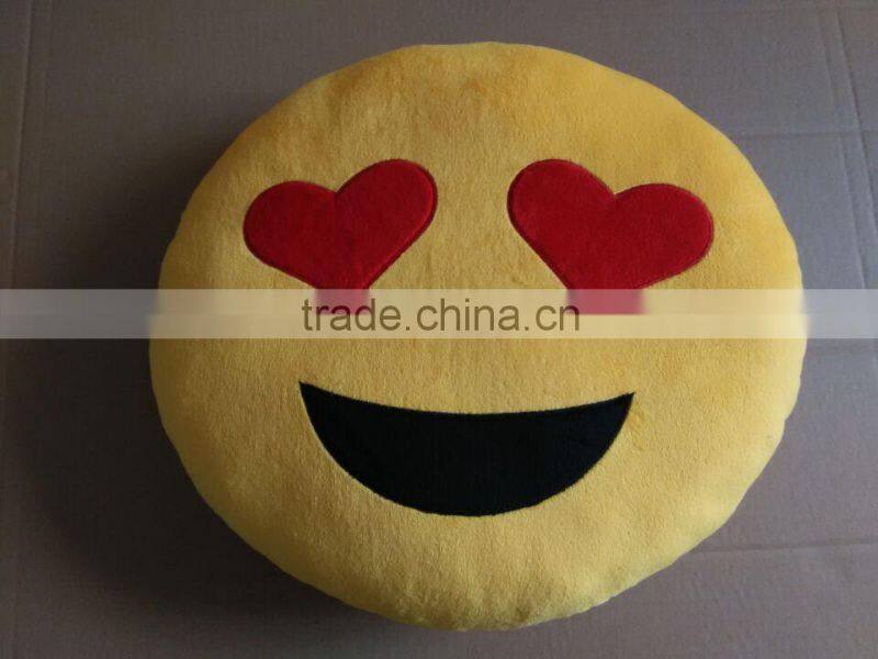 FREE SAMPLE EMOJI smiley/yellow smiley face/Cojin emoji
