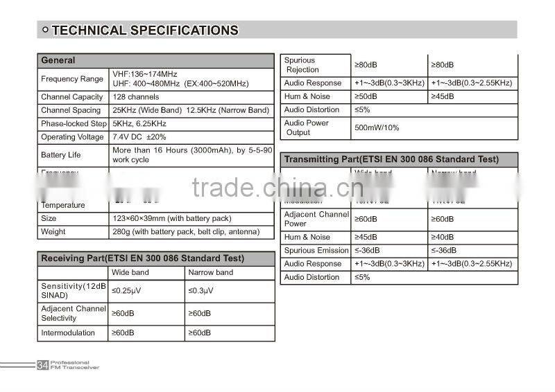 AT-298R Voice Recording and Announcing Radio