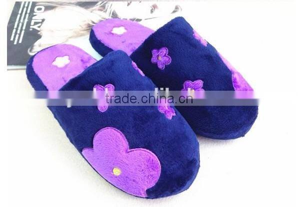 plush toy slipper/ plush indoor slipper/ adult plush slippers/adult plush indoor slipper
