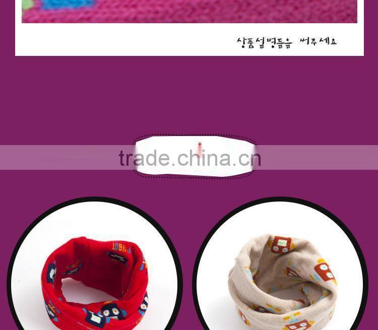 2014 Winter Hot Selling Baby Kids Acrylic Knitted Robber Circle Loop Scarf
