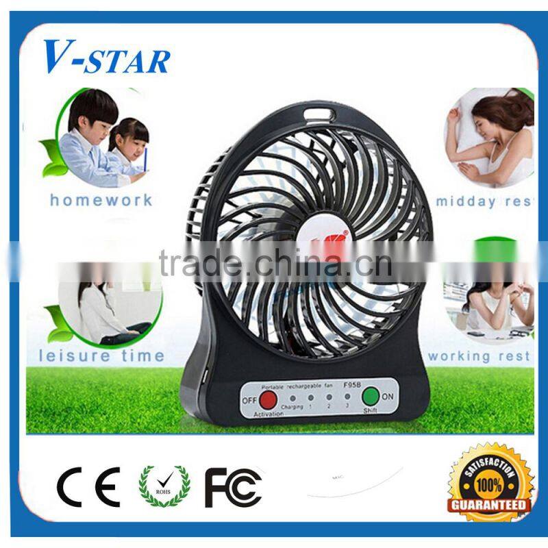 2015 new mini usb fan , rechargeable battery mini fan ,usb portable cooling fan hot selling in alibaba express/mini electric fan
