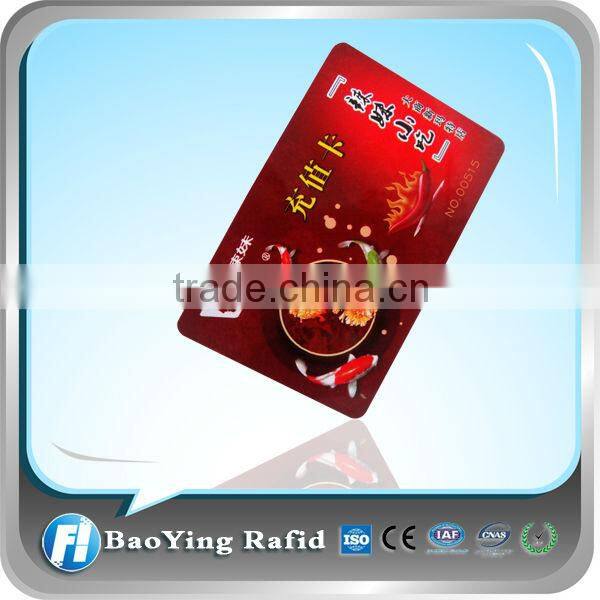 Pvc card printing service from professional factory RuiFu