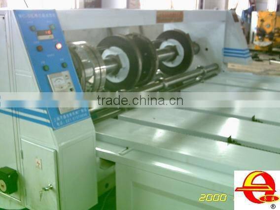 Semi automatic carton box slotting machine