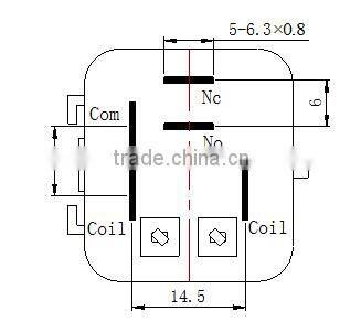 Automotive relays mini relay12V 30A 24V 4 pin WM712