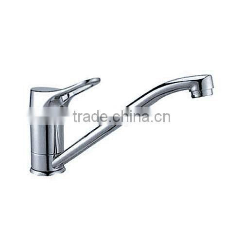 Fitting kitchen sink mixer tap hot cold water