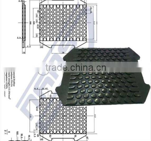 HDPE rail pad manufacturer /rail pad/rubber pad