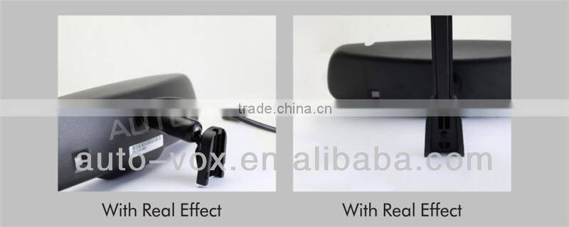 4 inch roof car lcd monitor with 2 temperatures sensors and compass