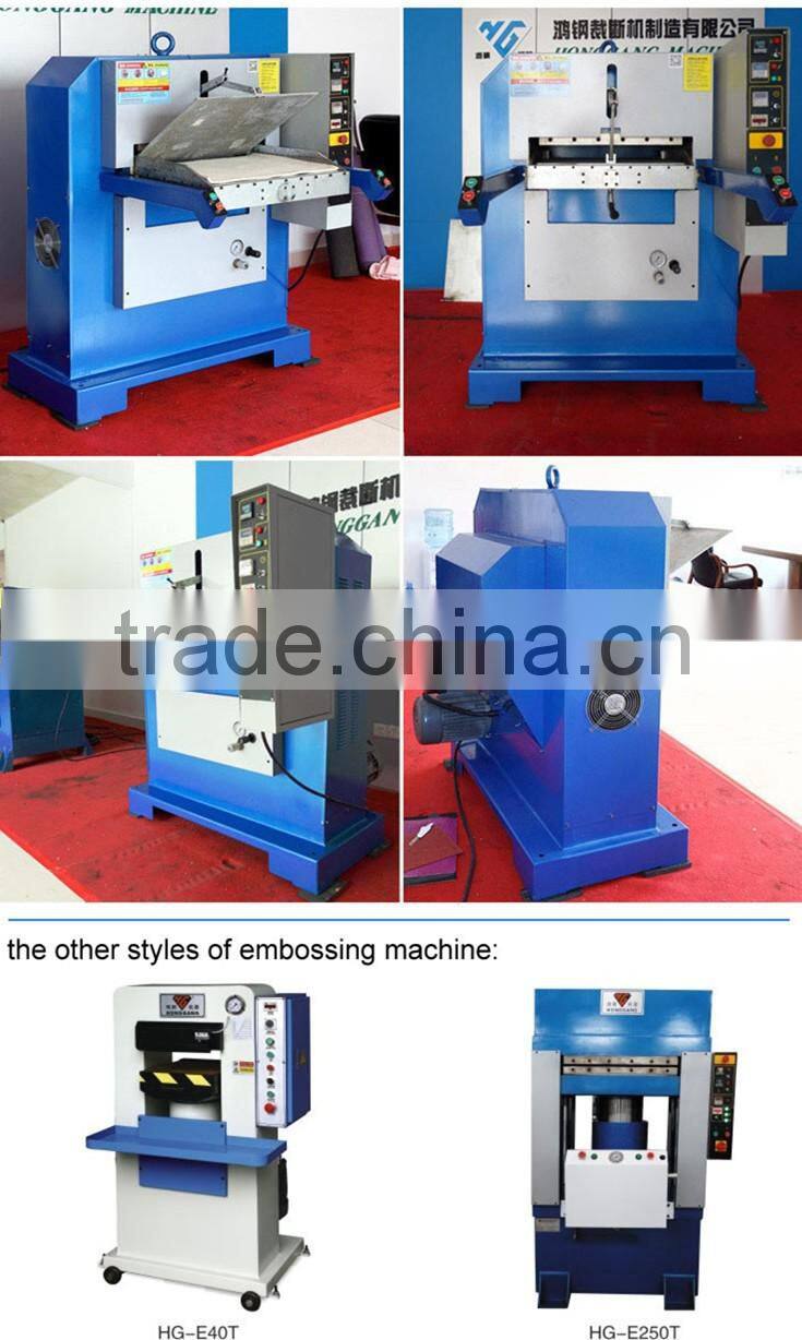 High quality manual embossing machine