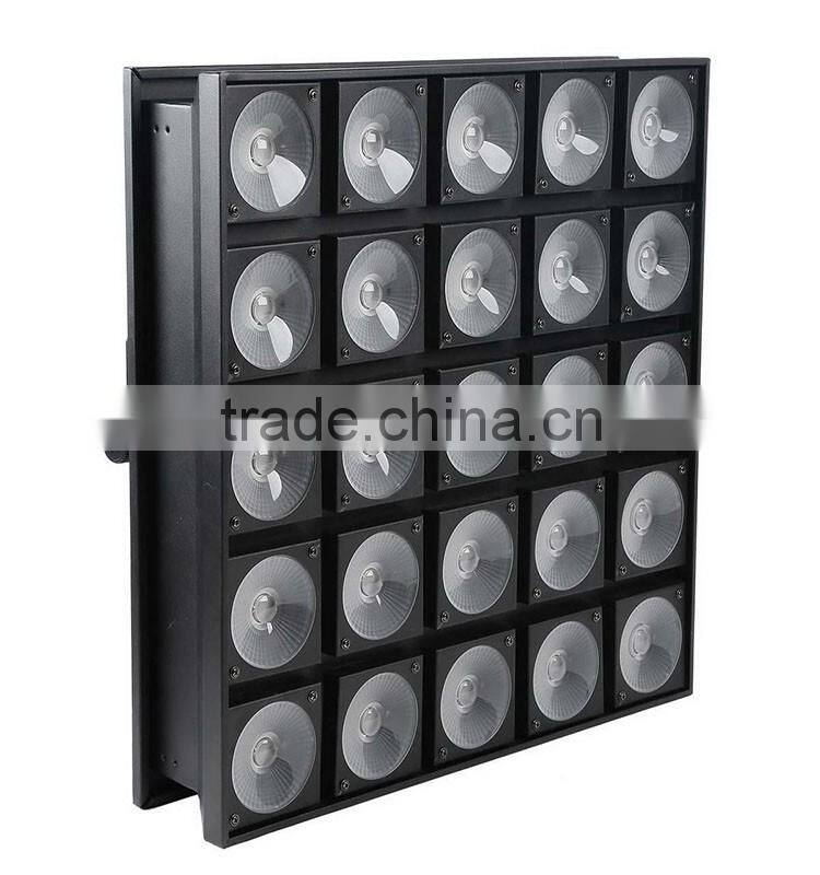 25x30w 3 in 1 RGB LED Matrix Blinder Pixel Panel Beam Light Magic Effect light DMX512 Disco DJ Stage Lighting party for Stage Li