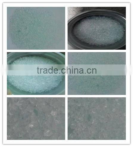 Clear blasting glass sand for blasting machine