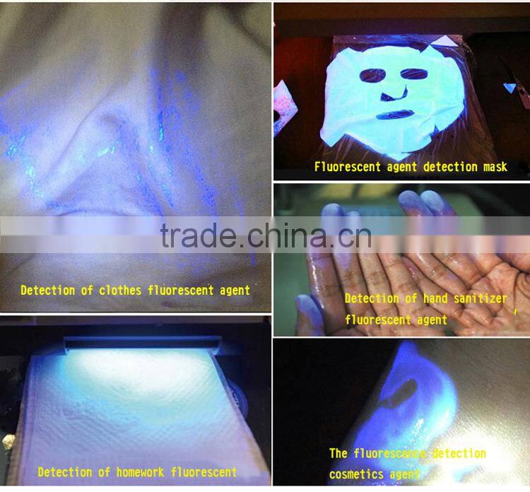 JF 12 Led 390nm-365nm Purple light uv Flashlight, uv Blacklight Flashlight Urine Detector, uv led Torch