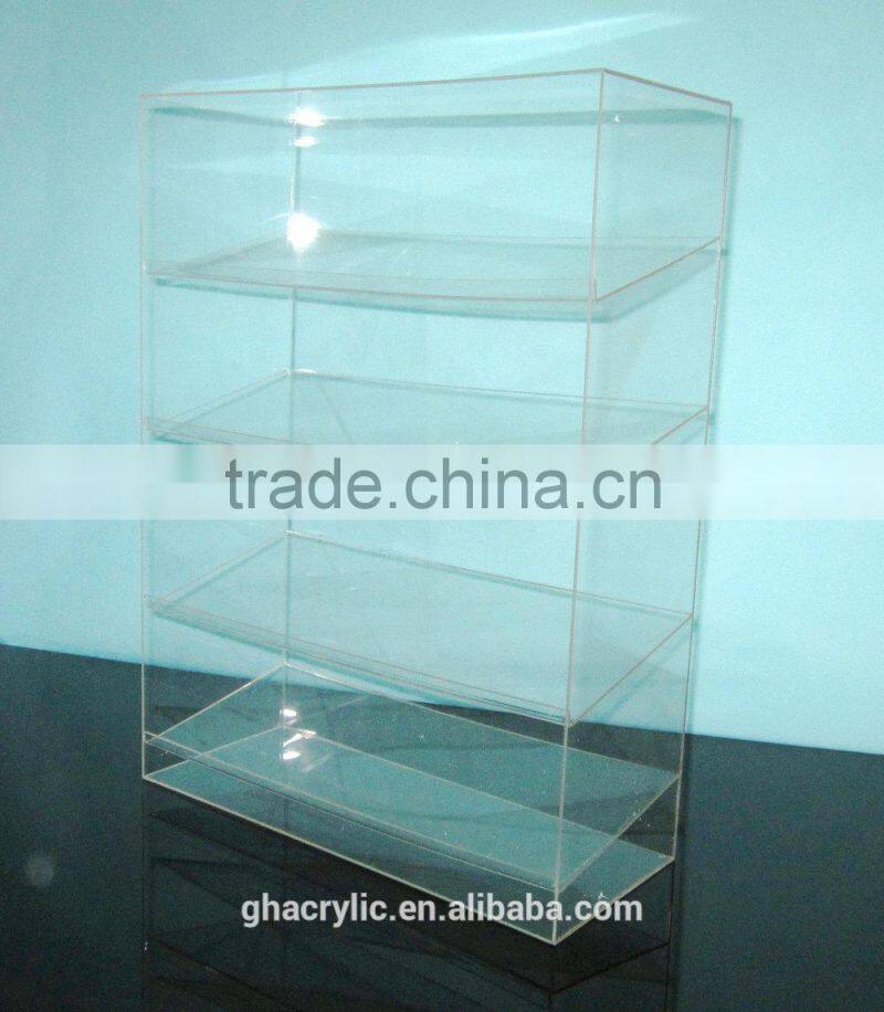 GH-RZ119 high transparance multi layers design Acrylic Storage Box
