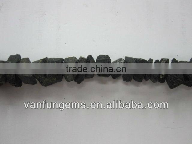 natural rough stone Black Tourmal ine