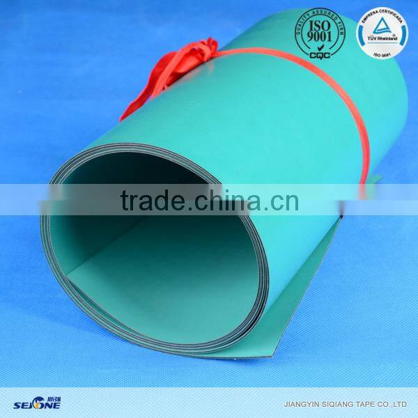 2.0mm green/green timing belts rubber NBR transmission belt knitting machine conveyor belt