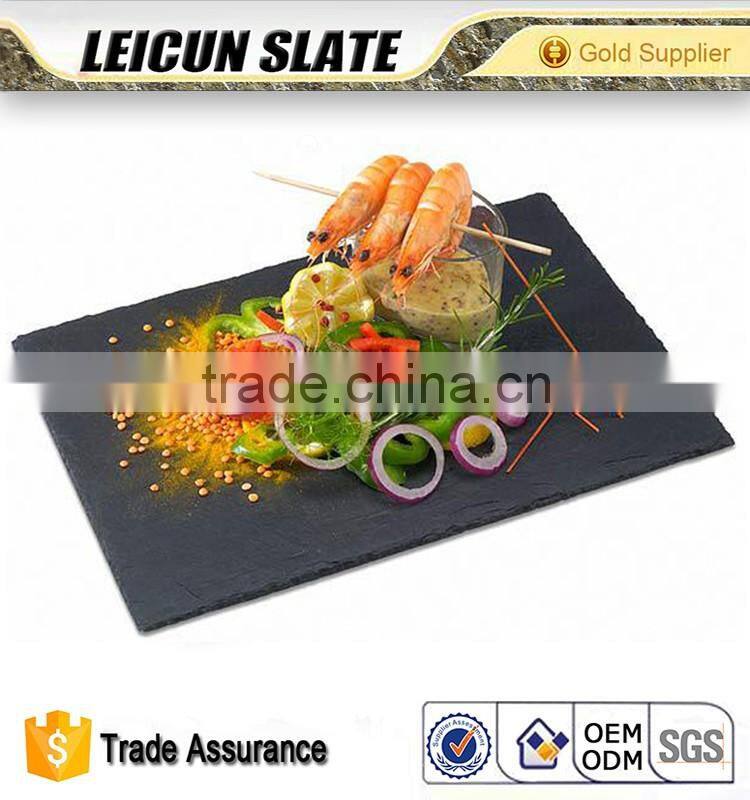 Hot Sale Cheese Board Dinnerware Slate Plate For Food