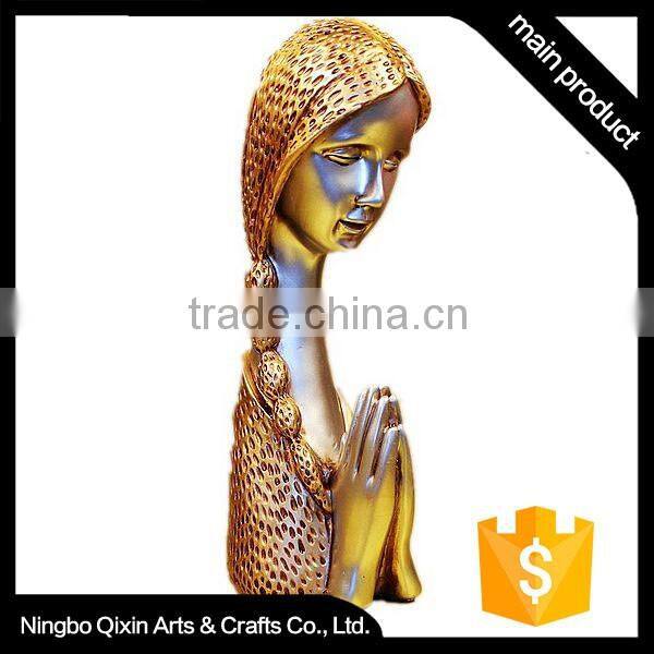 2016 New Promotional Modern Resin Woman Sculpture