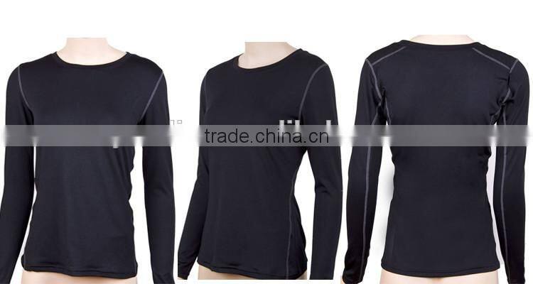 wholesale comfortable yoga apparel long sleeves tshirt 2019
