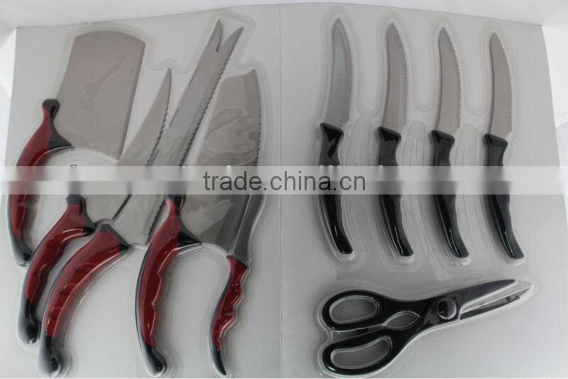 10pcs knife set