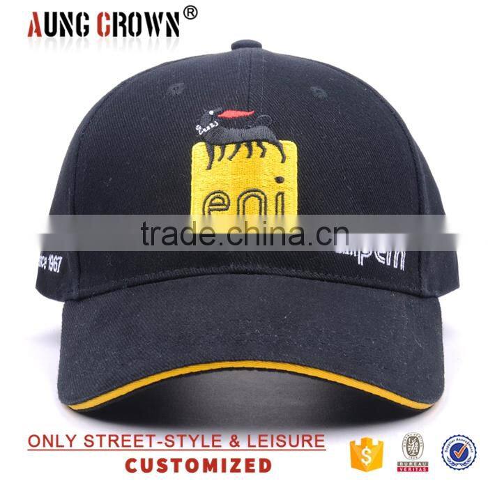 embroidery high quality baseball hat/baseball hat custom