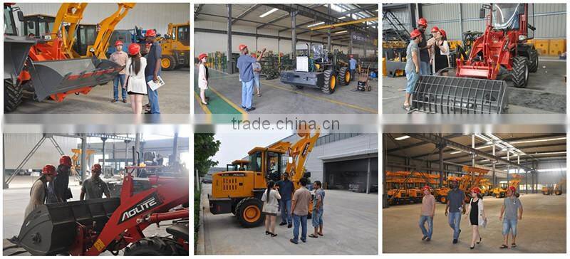 1.0t mini front loading machine