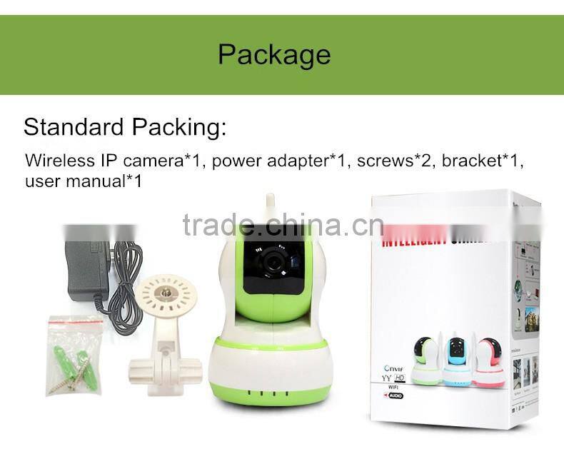 YH-5007A candy colors wifi camera security alarm system wireless 433MHz WIFI IP camera
