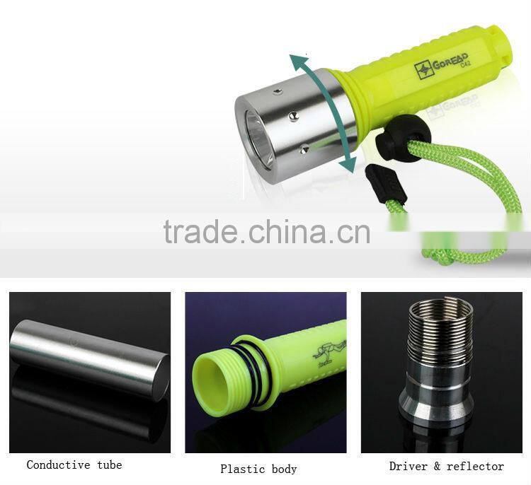 C42 T6 High Power dive flashlight