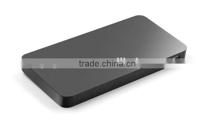 10000mAh Metal Slim Mobile Phone External Battery Power Bank