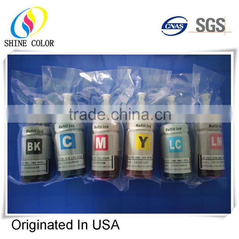 6 color Refill Ink for Epson L800 L801 Desktop Printer