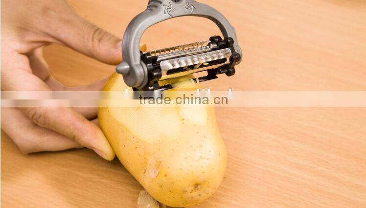 3 In 1 Rotatable Peeler multi-function grater shredder wholesale