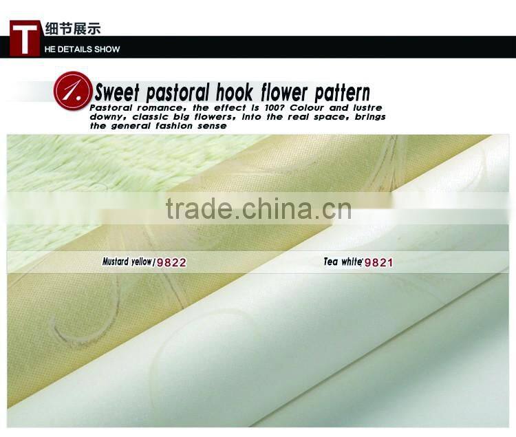non woven economic room decoration wallpaper