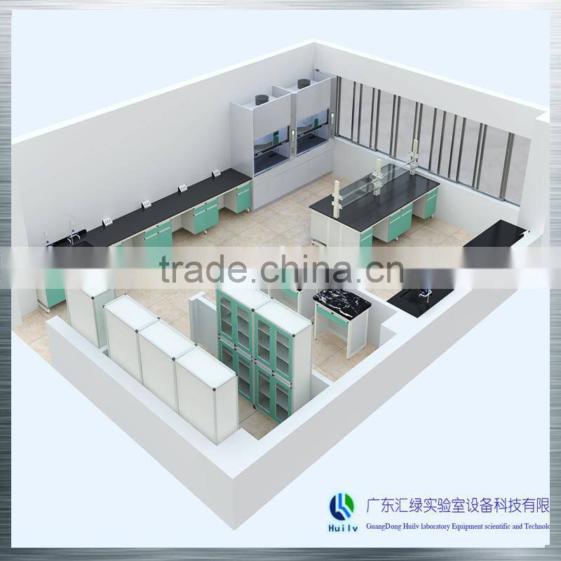 Chemical resistance lab emergency shower furniture