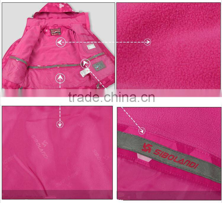 High Quality Waterproof Windproof Breathable Summit Ski Jacket children