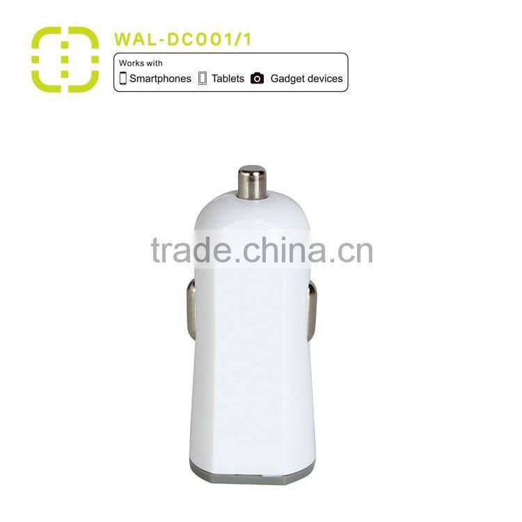 Walnut brand single car charger for smartphone