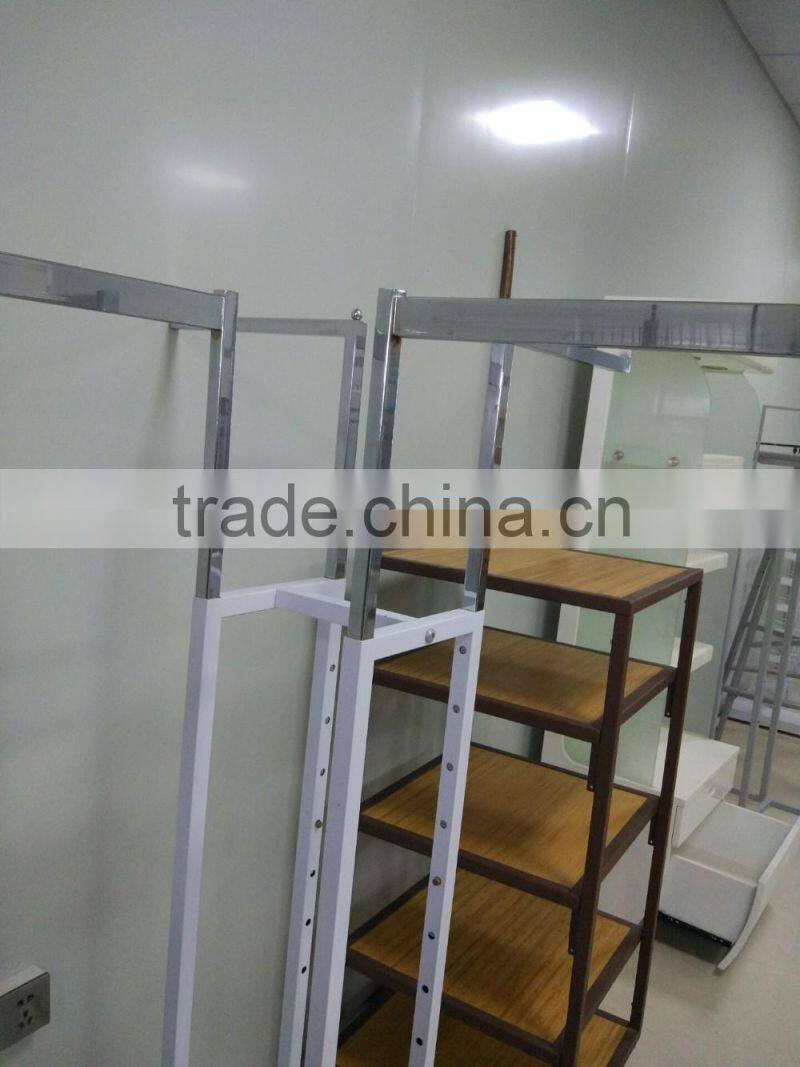 Bedroom Baby Clothes Hanger Display Stand stainless steel For Shop