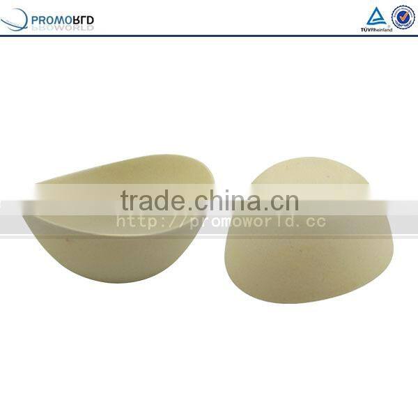 Eco-friendly Bamboo Fiber Natural Salad Bowls Colorful Dinnerware Sets