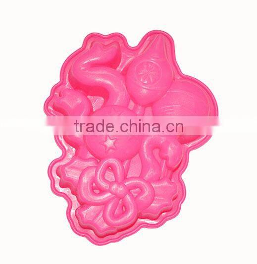 2014 new product cat shape mini silicone mold