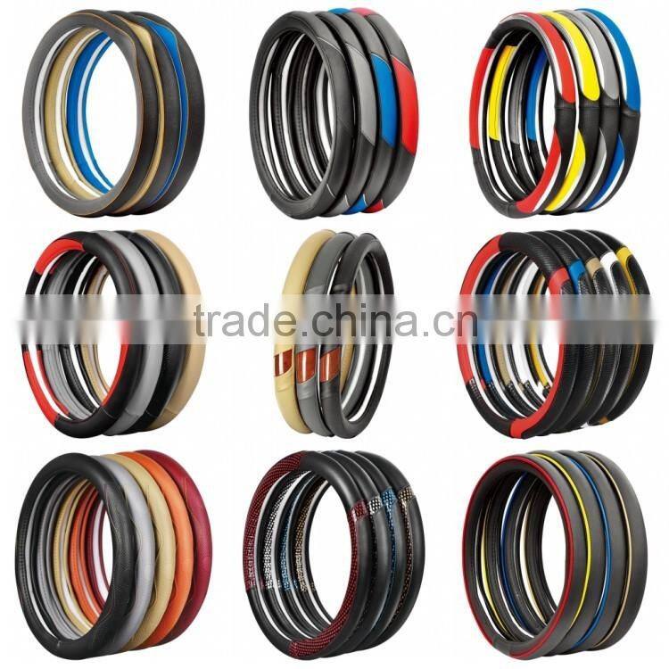 Comfort Durability Safety Car Steering Wheel Cover 15 Inches